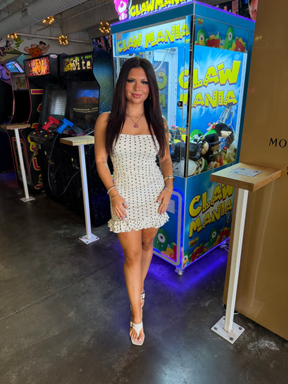 Be My Lil Lover Dress in White
