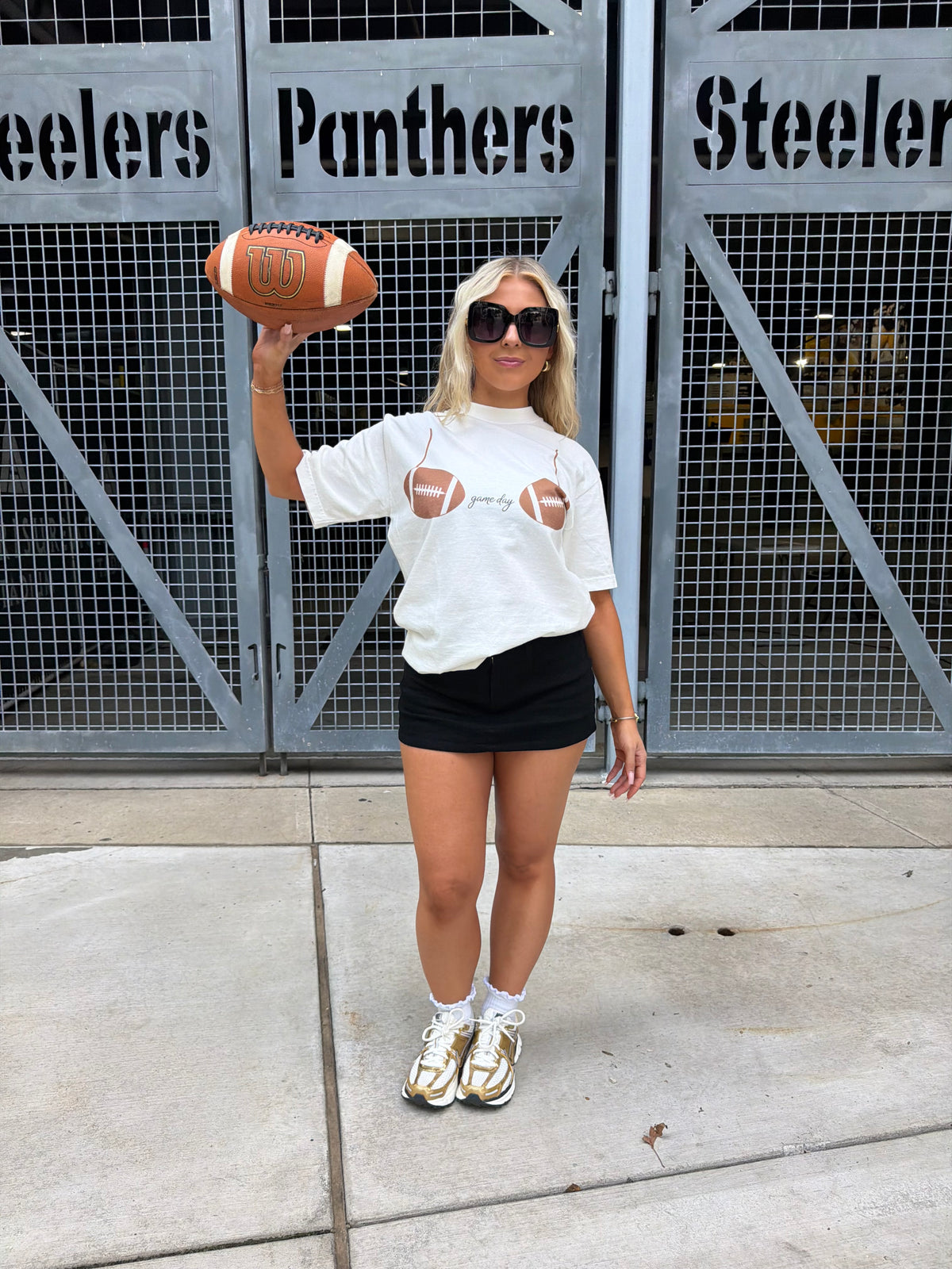 Football Bra Tee
