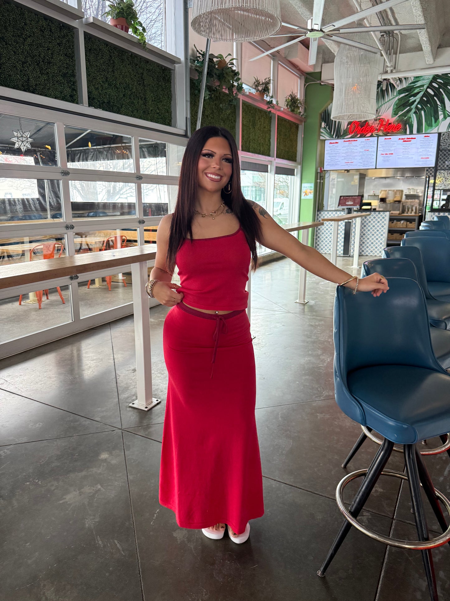 Vivid Val Set RED (TOP ONLY)