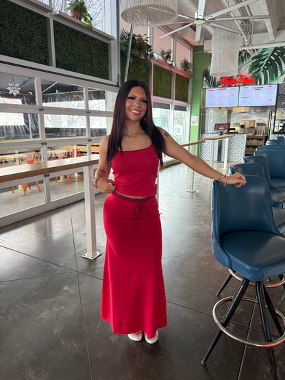 Vivid Val Set RED (TOP ONLY)