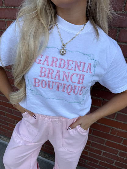 Gardenia Branch Coquette Core Tee
