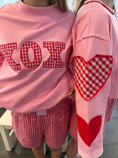 XOXO Gingham Shorts