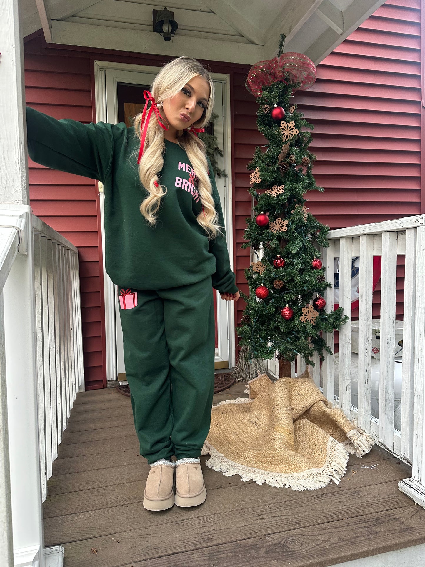 Merry & Bright Sweatset (CREW ONLY)