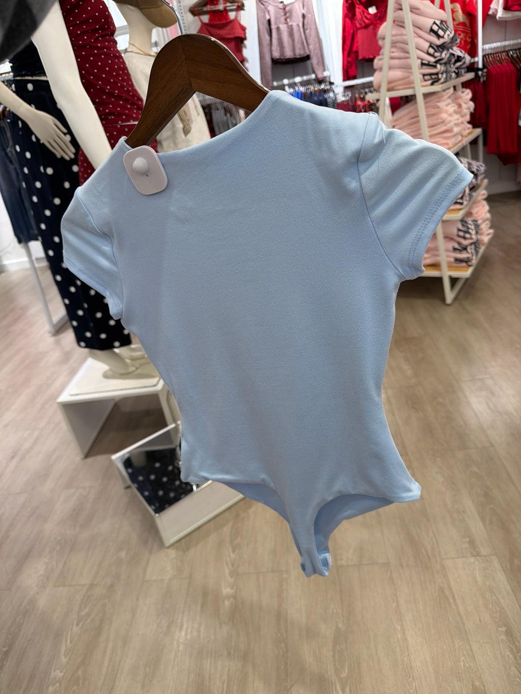 Essentials SS Bodysuit Blue