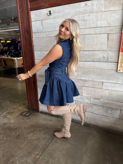 Mild Wear Denim Dress