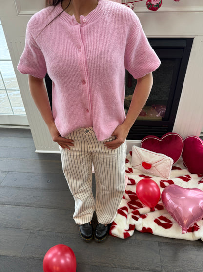 Miami Stripe Dad Jean