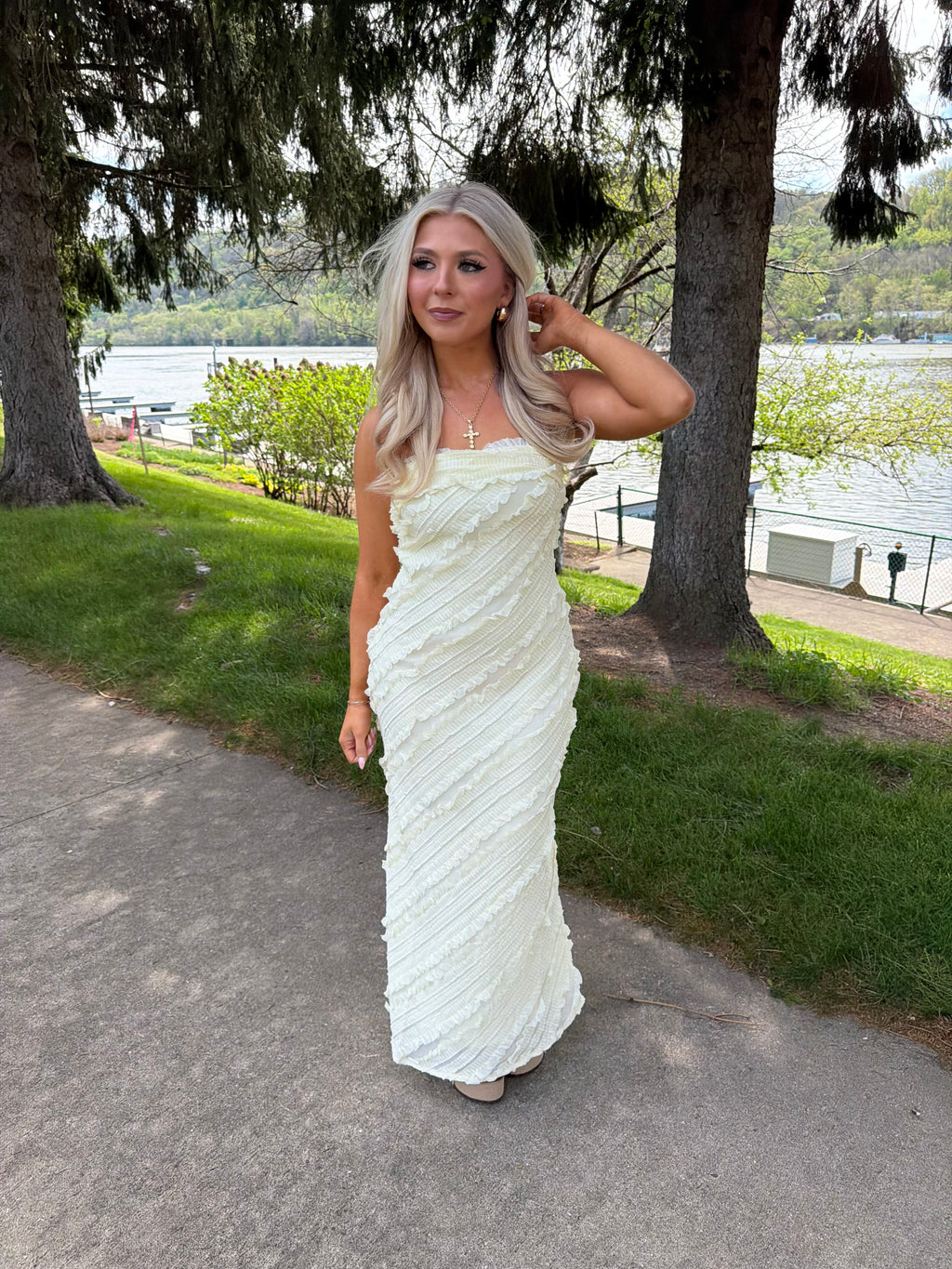 Favorite Daughter Dress in Butter