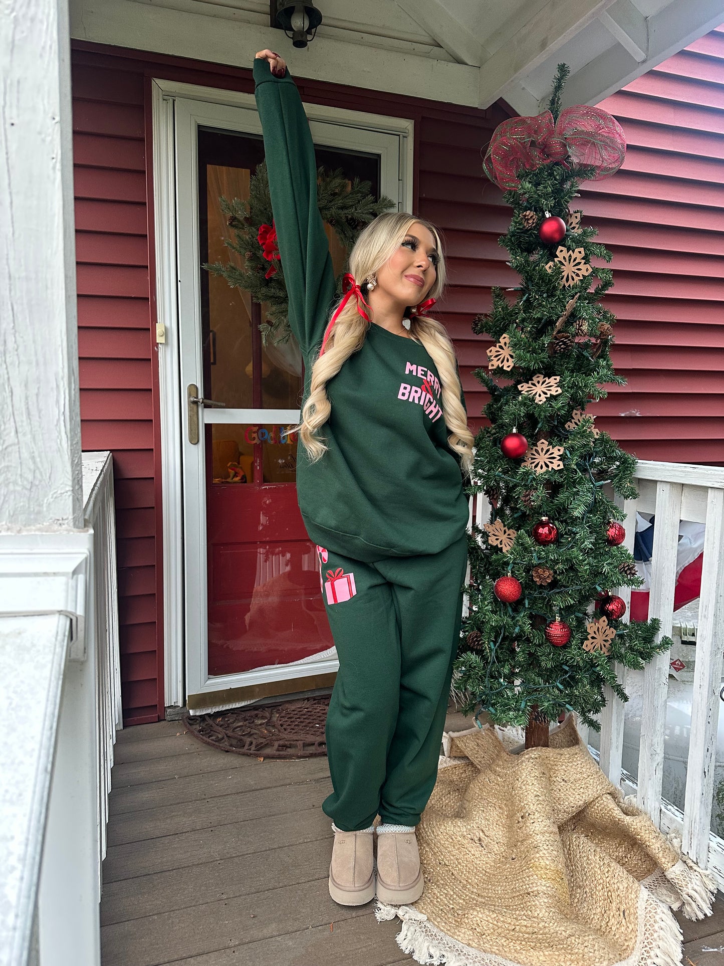 Merry & Bright Sweatset (CREW ONLY)