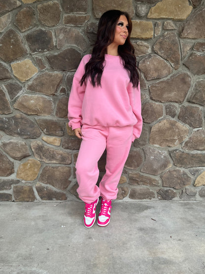 So Fetch Sweatpants in Pink