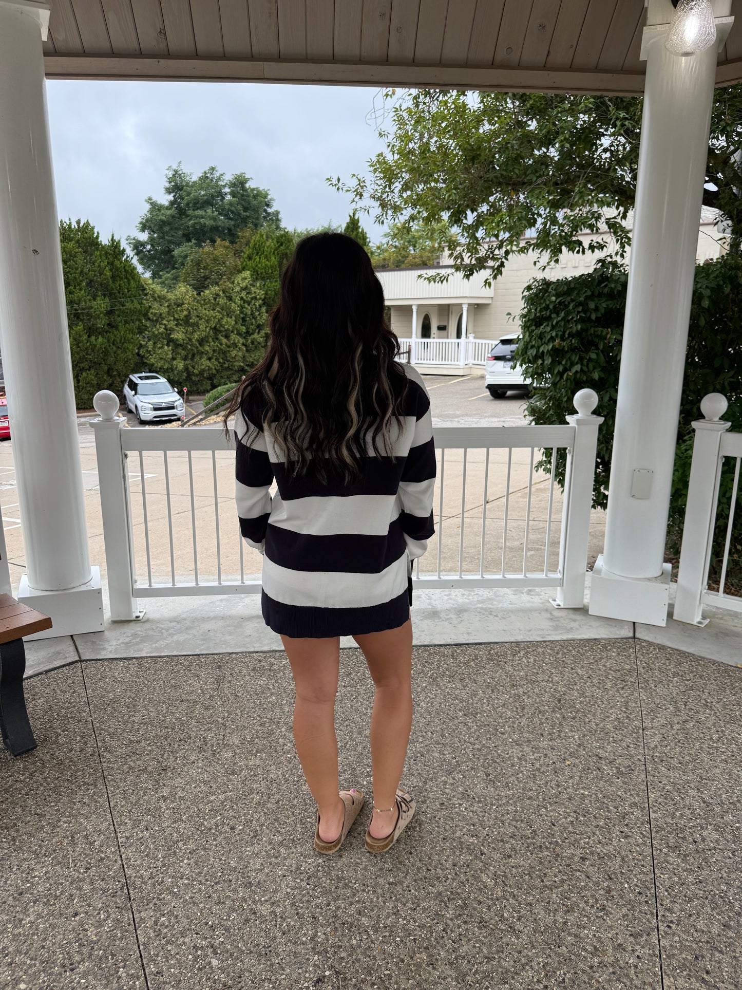 Cozy Posey Set in Navy (Sweater)