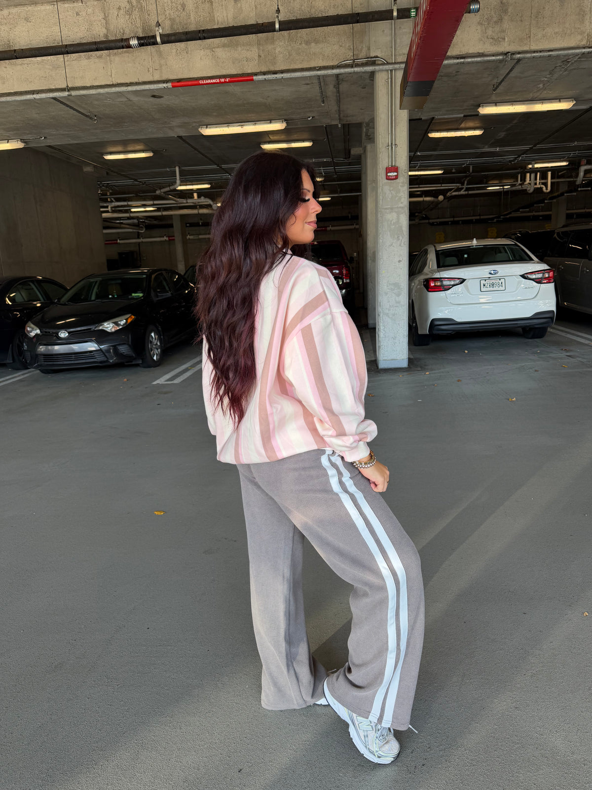 Waffle Love Brown Rich Pant
