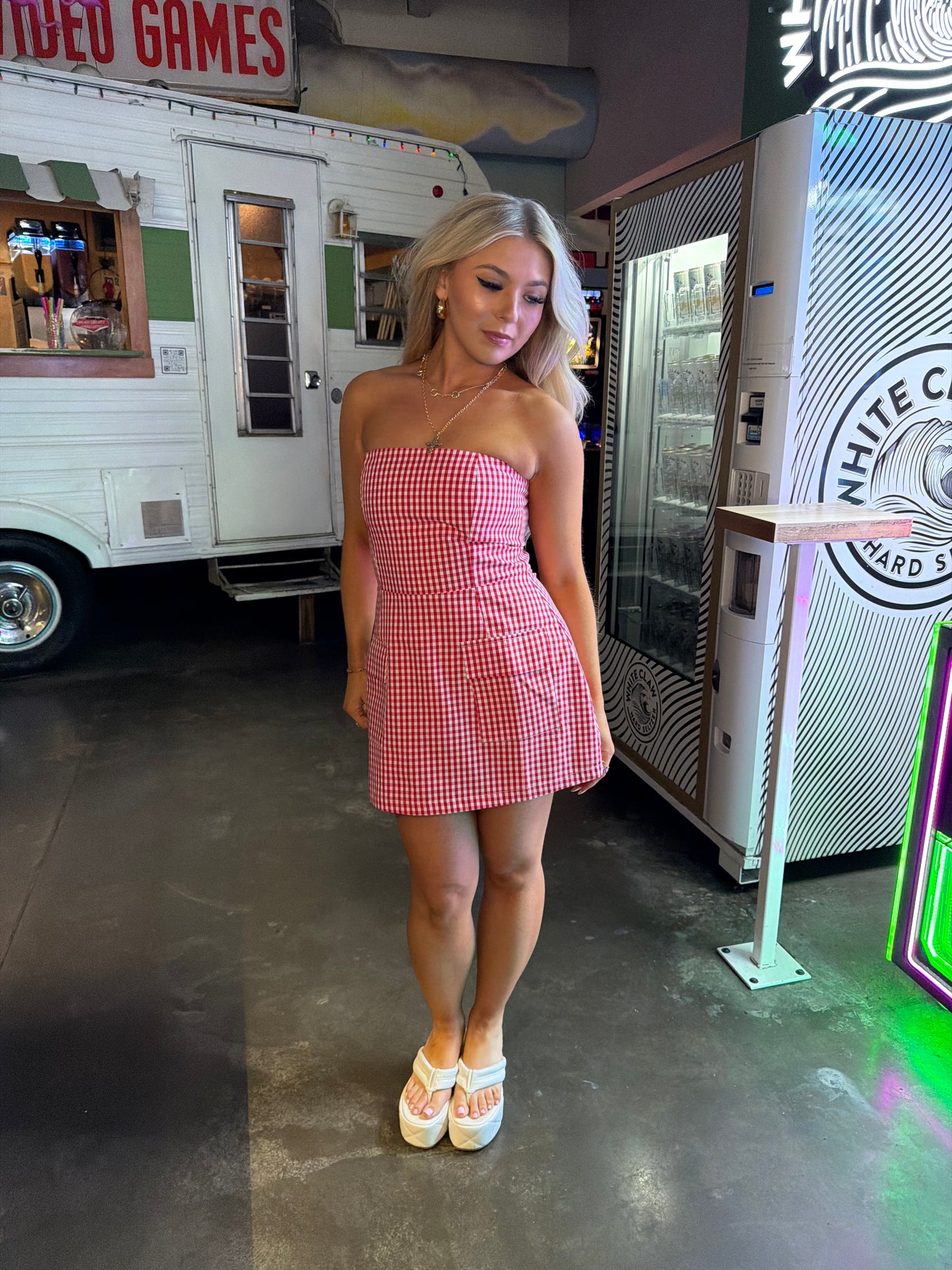 Polly Picnic Cargo Dress