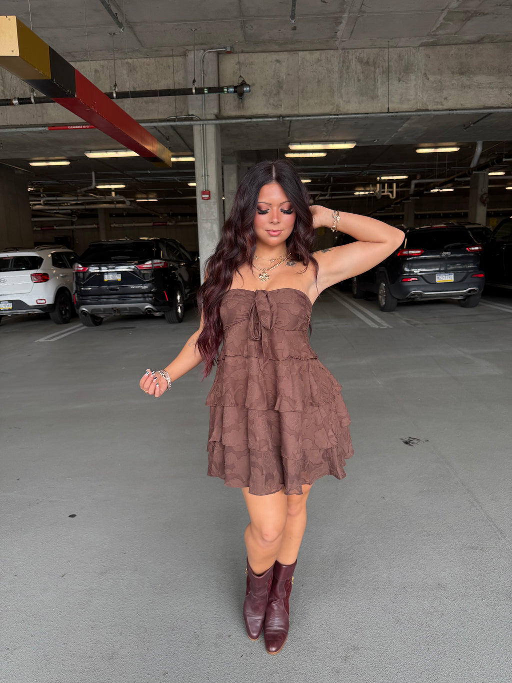 Cocoa Puff Mini Dress