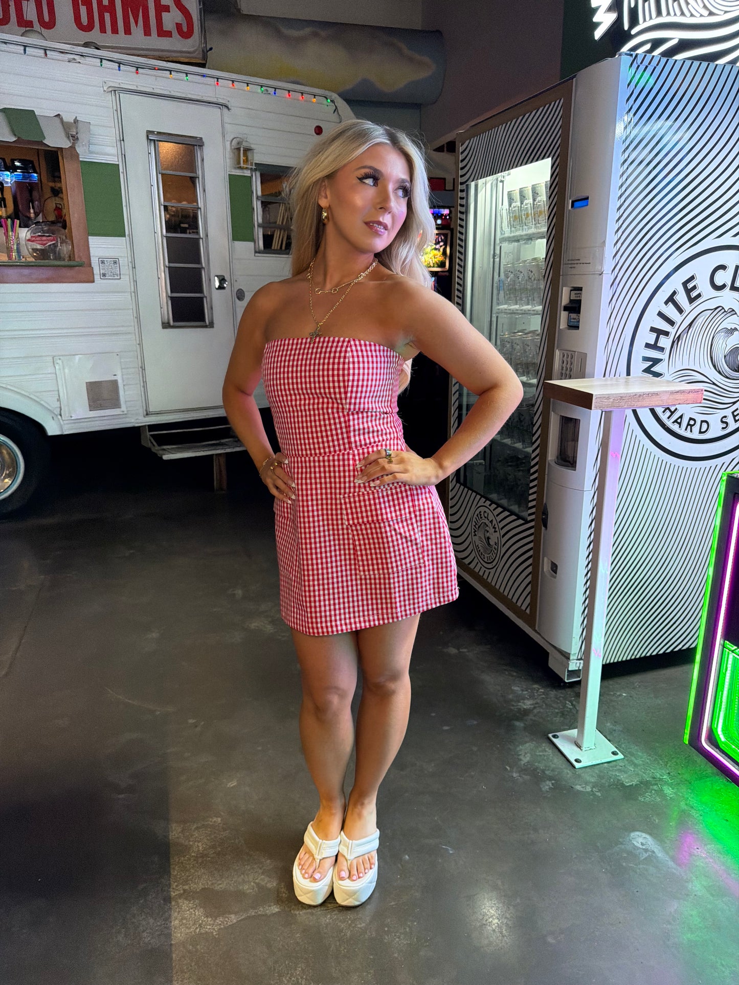 Polly Picnic Cargo Dress
