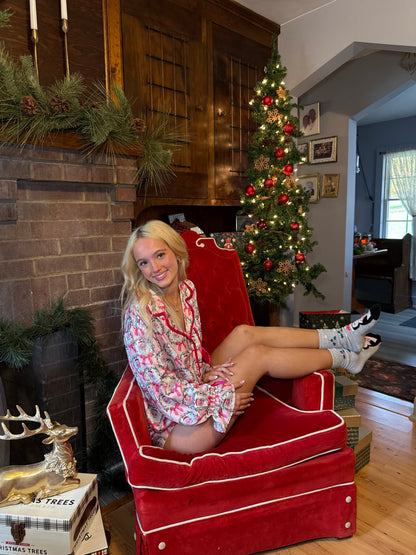 Santa’s Sleighing Jammies (SOLD TOGETHER)