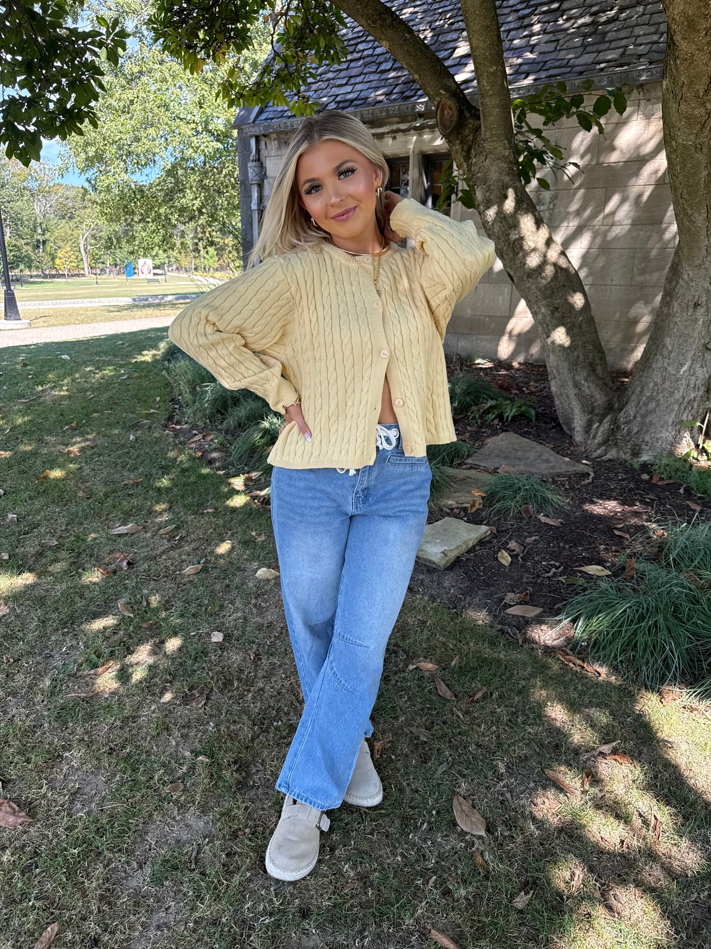 Belles & Babes Barrel Jeans