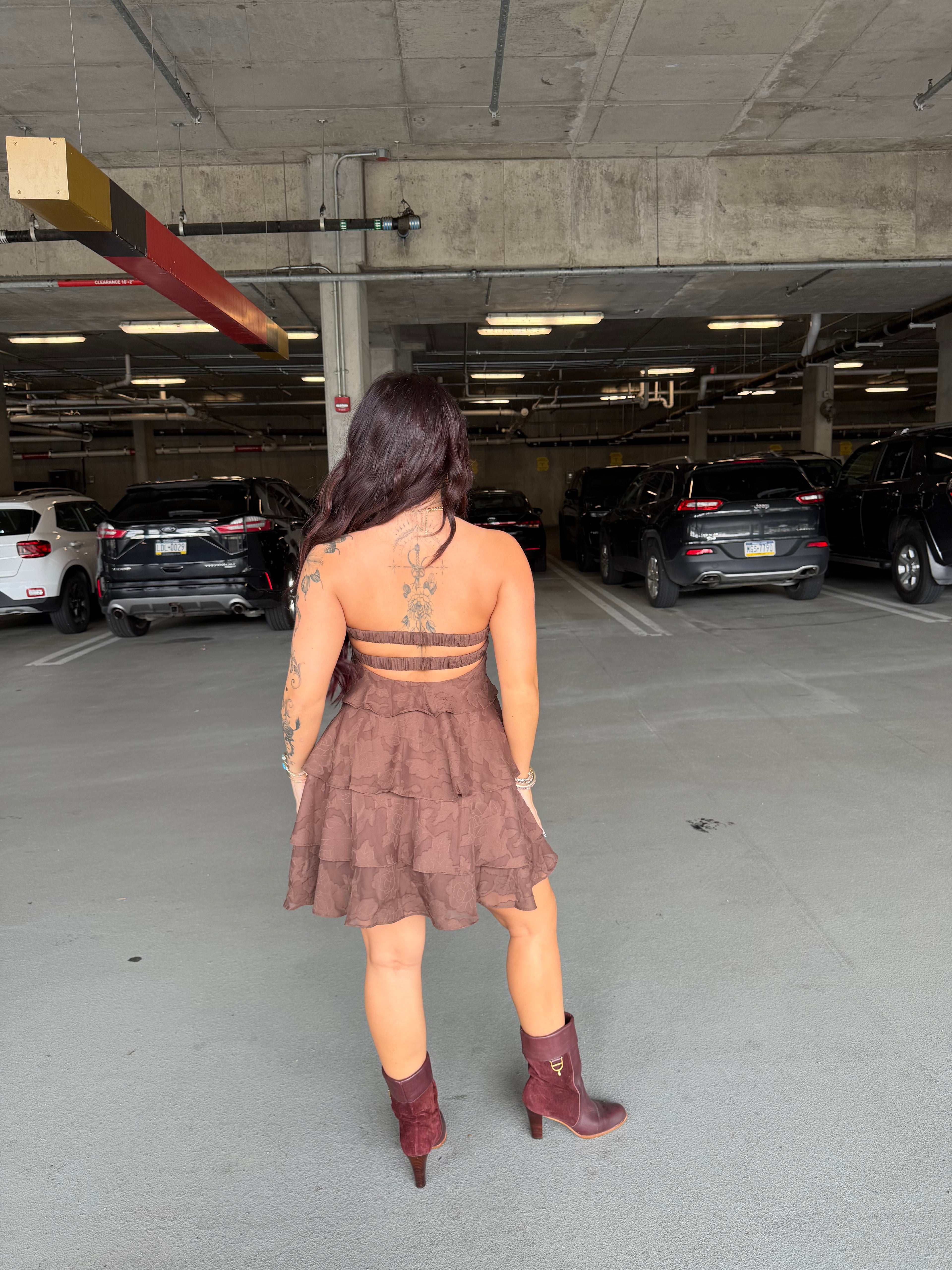 Cocoa Puff Mini Dress