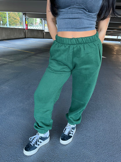 So Fetch Sweatpants in Hunter Green