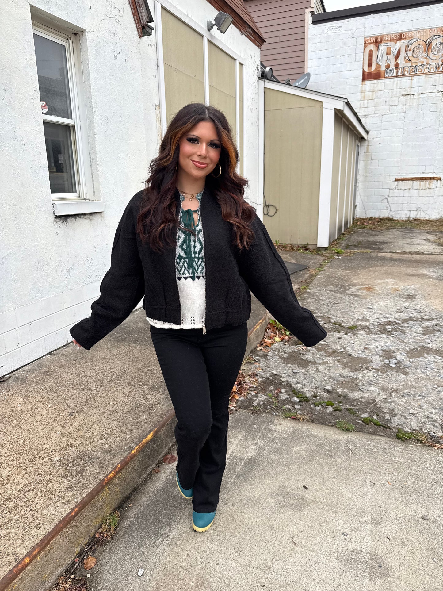 Sweet Nothing Black Bomber