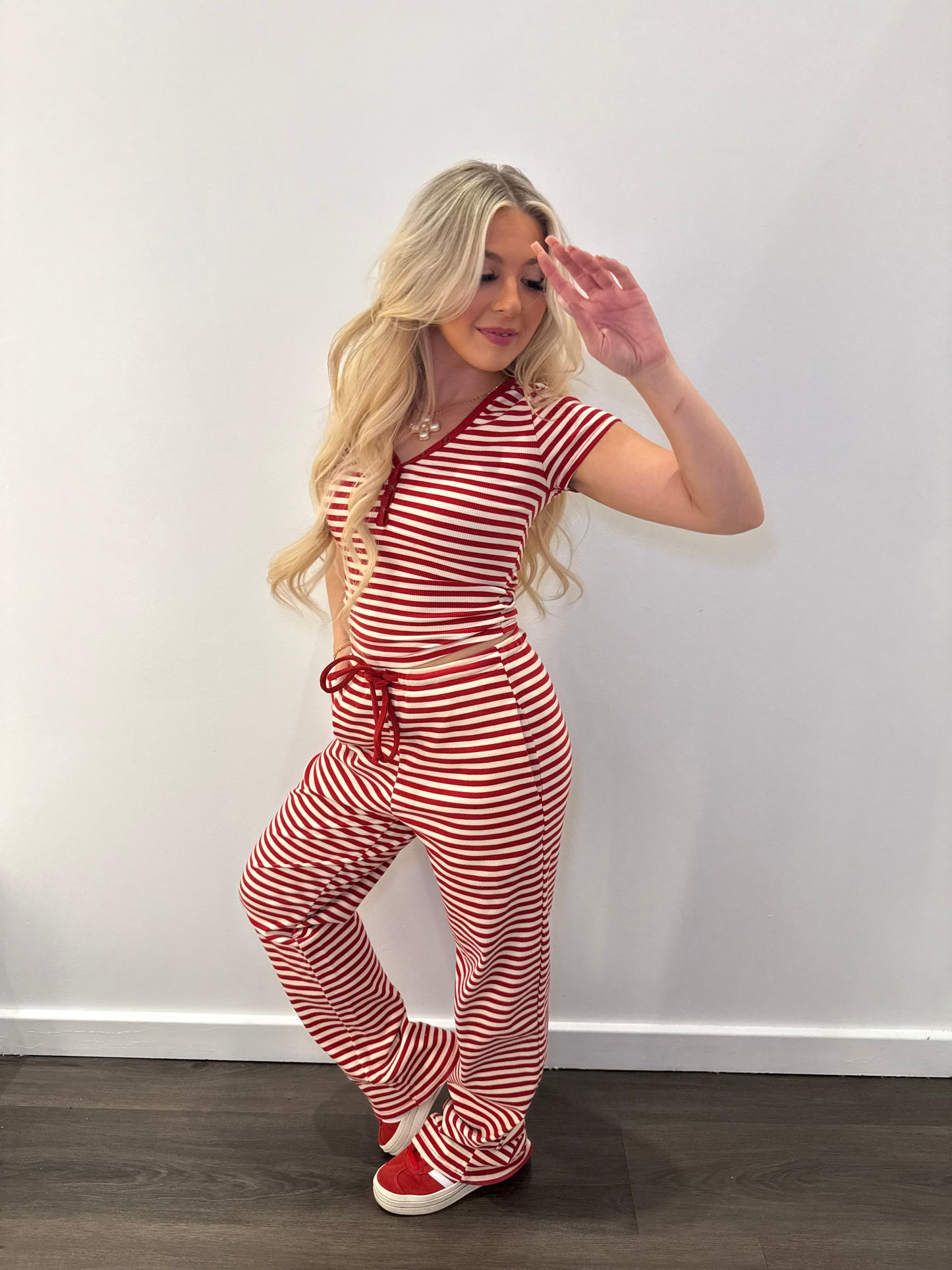Candy Cane Stripe Set (TOP ONLY)