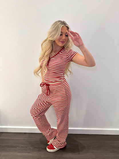 Candy Cane Stripe Set (TOP ONLY)