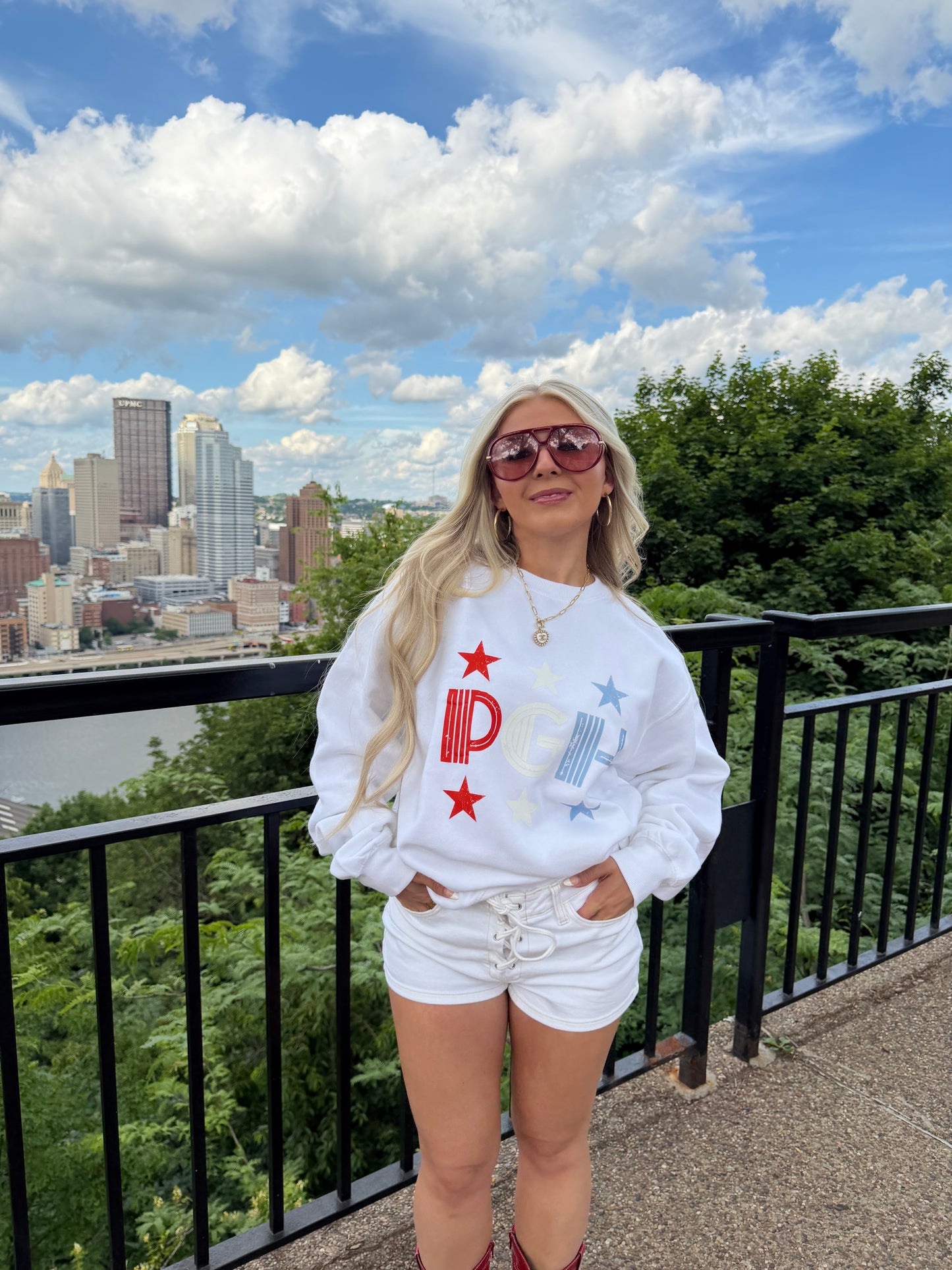 PGH Retro Stars Crewneck