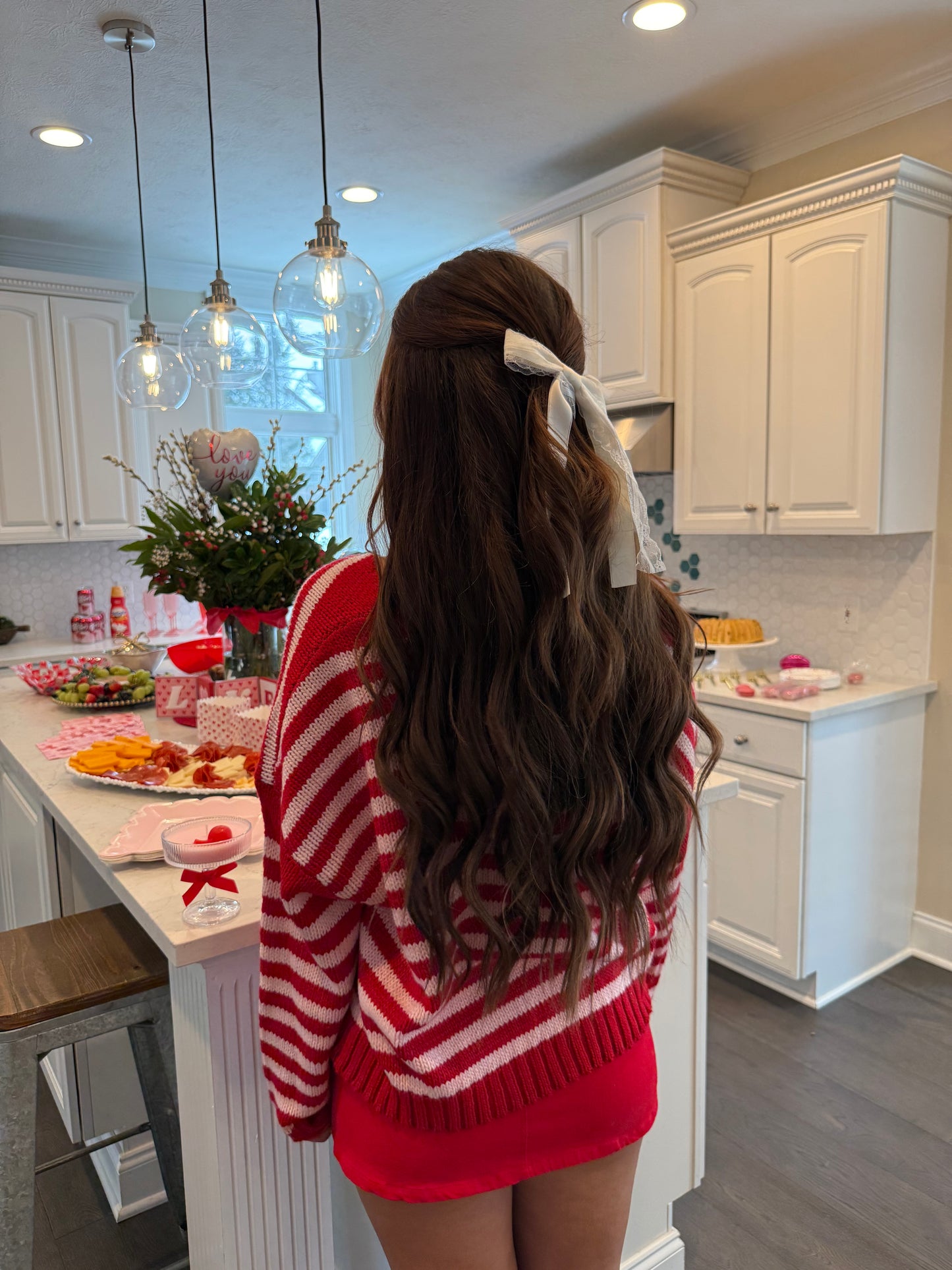 February Feelings Stripe Sweater