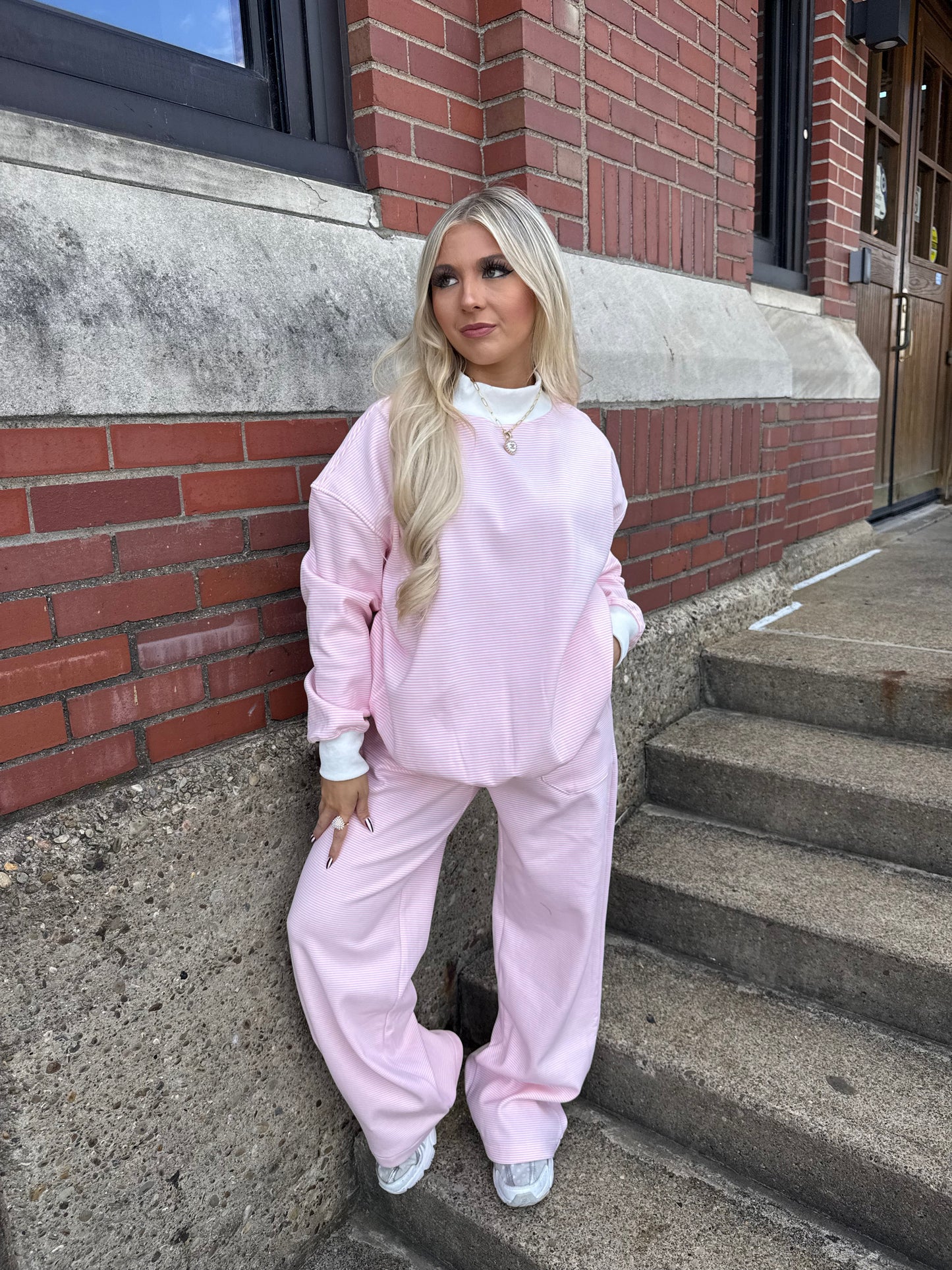 Pink Sugar Wide Leg Sweats