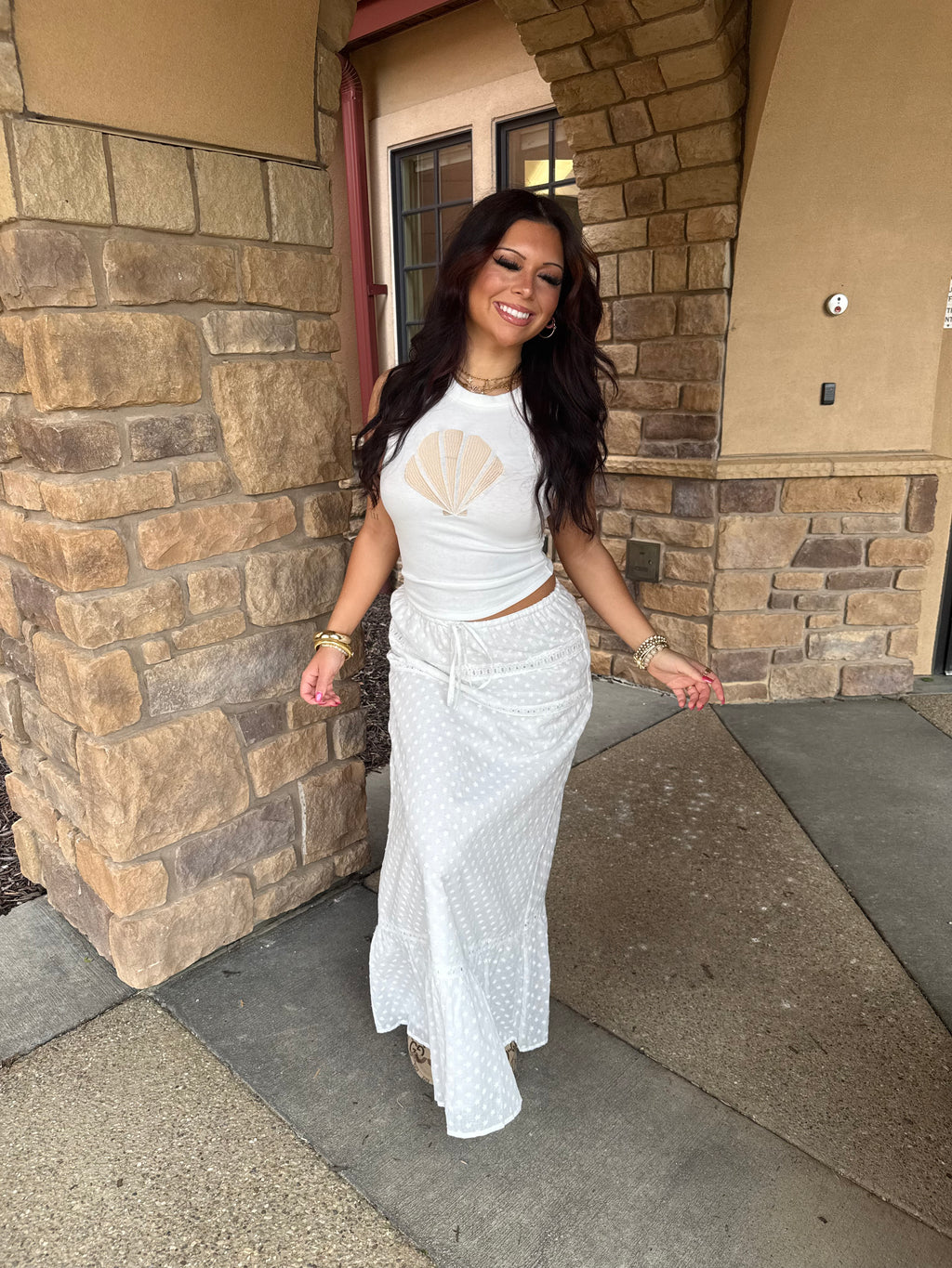 Coastal Cutie Maxi Skirt