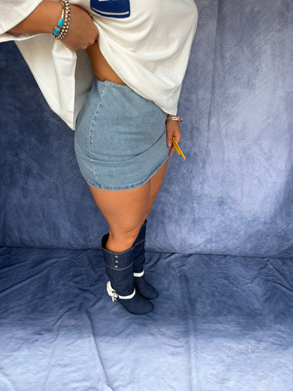 Command Classic Denim Skirt