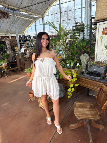 Cove Core Cream Romper