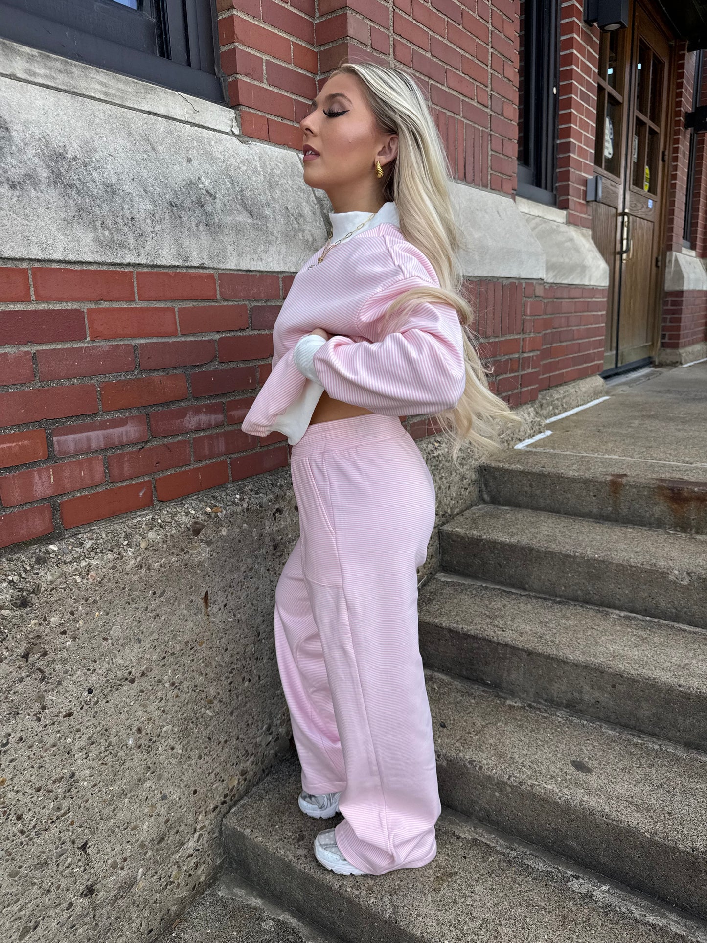 Pink Sugar Wide Leg Sweats