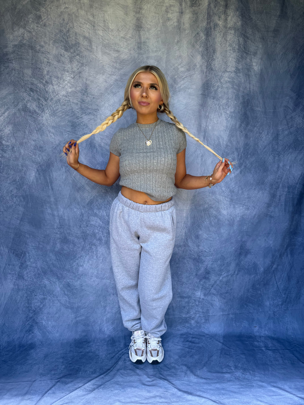 So Fetch Sweatpants in Heather Grey