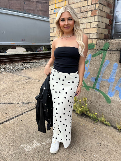 Low Lover Polka Dot Skirt