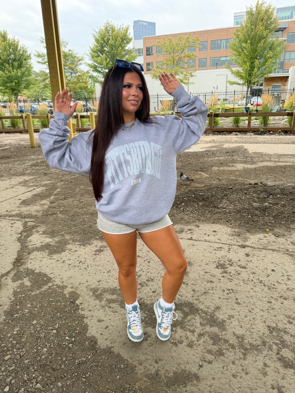 Pittsburgh 412 Crew Blue/Grey