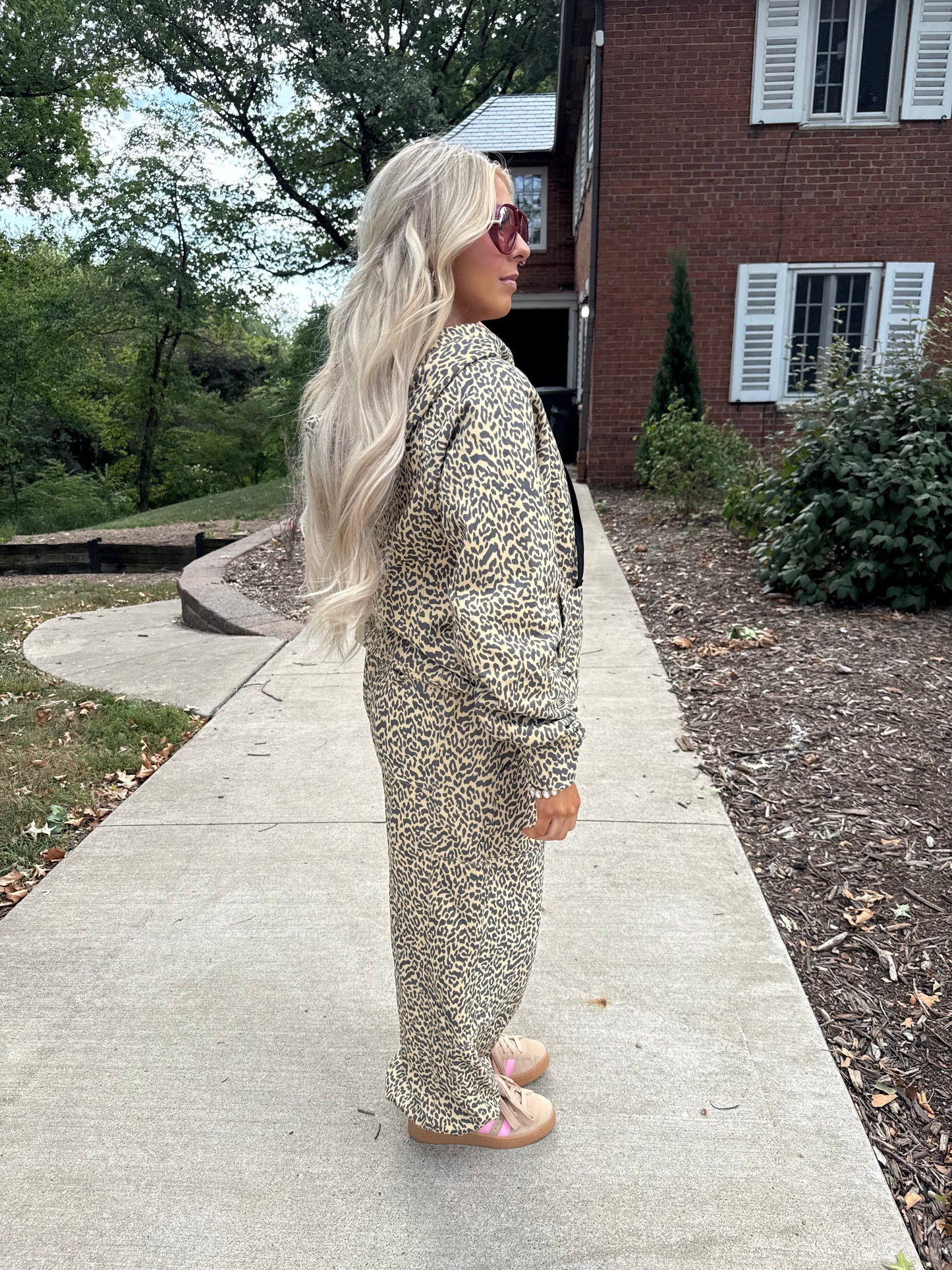 Crazy Chic Leopard Hoodie