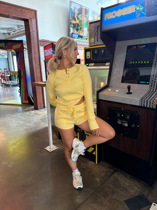 Lemon Life Lounge Set (SOLD TOGETHER)