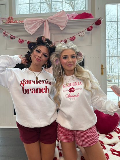Gardenia Branch XoXo Crewneck
