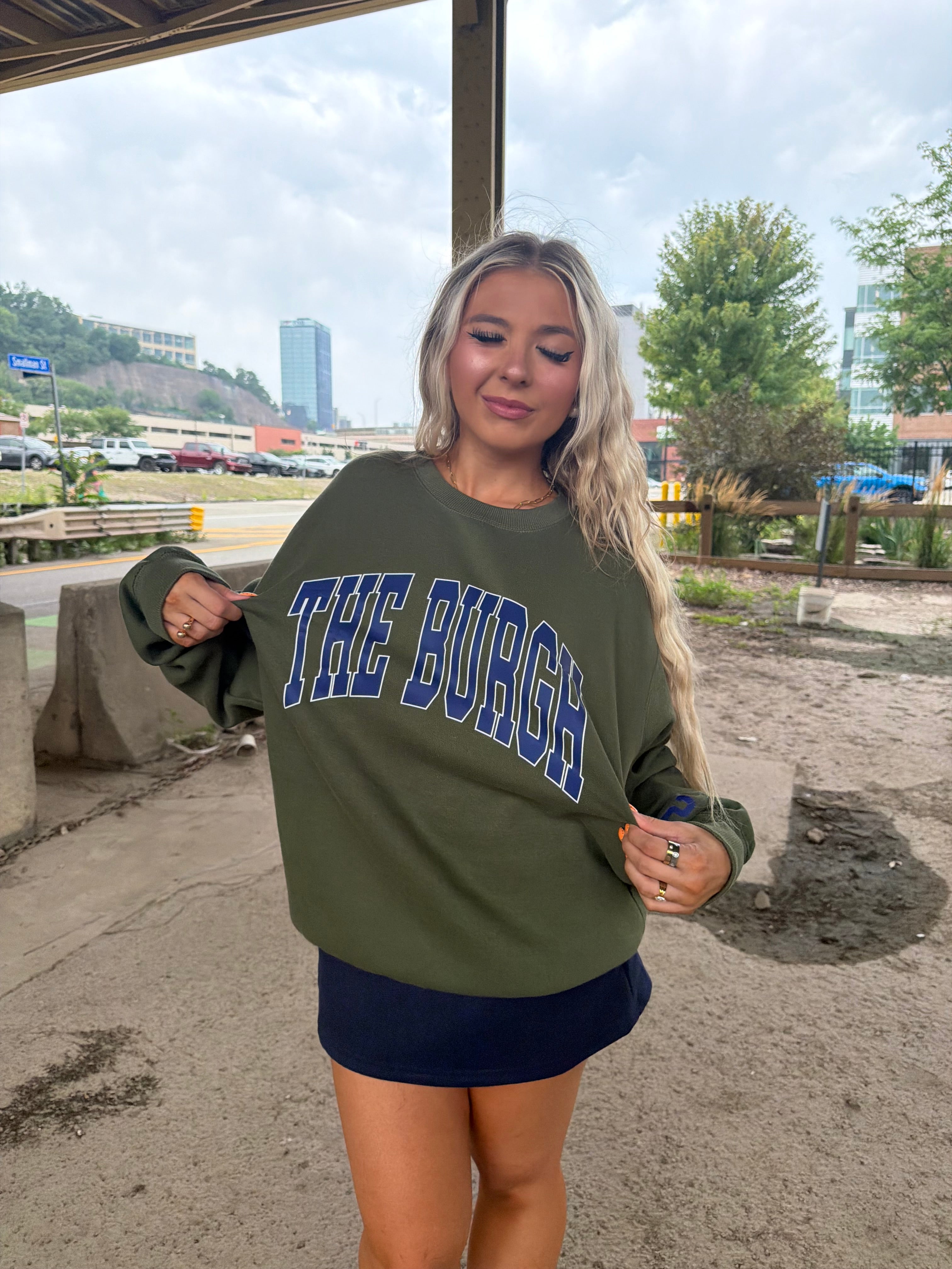 The Burgh 412 Crew Green/Navy