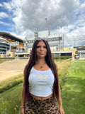 White & Gold Tank: Pittsburgh FINAL SALE