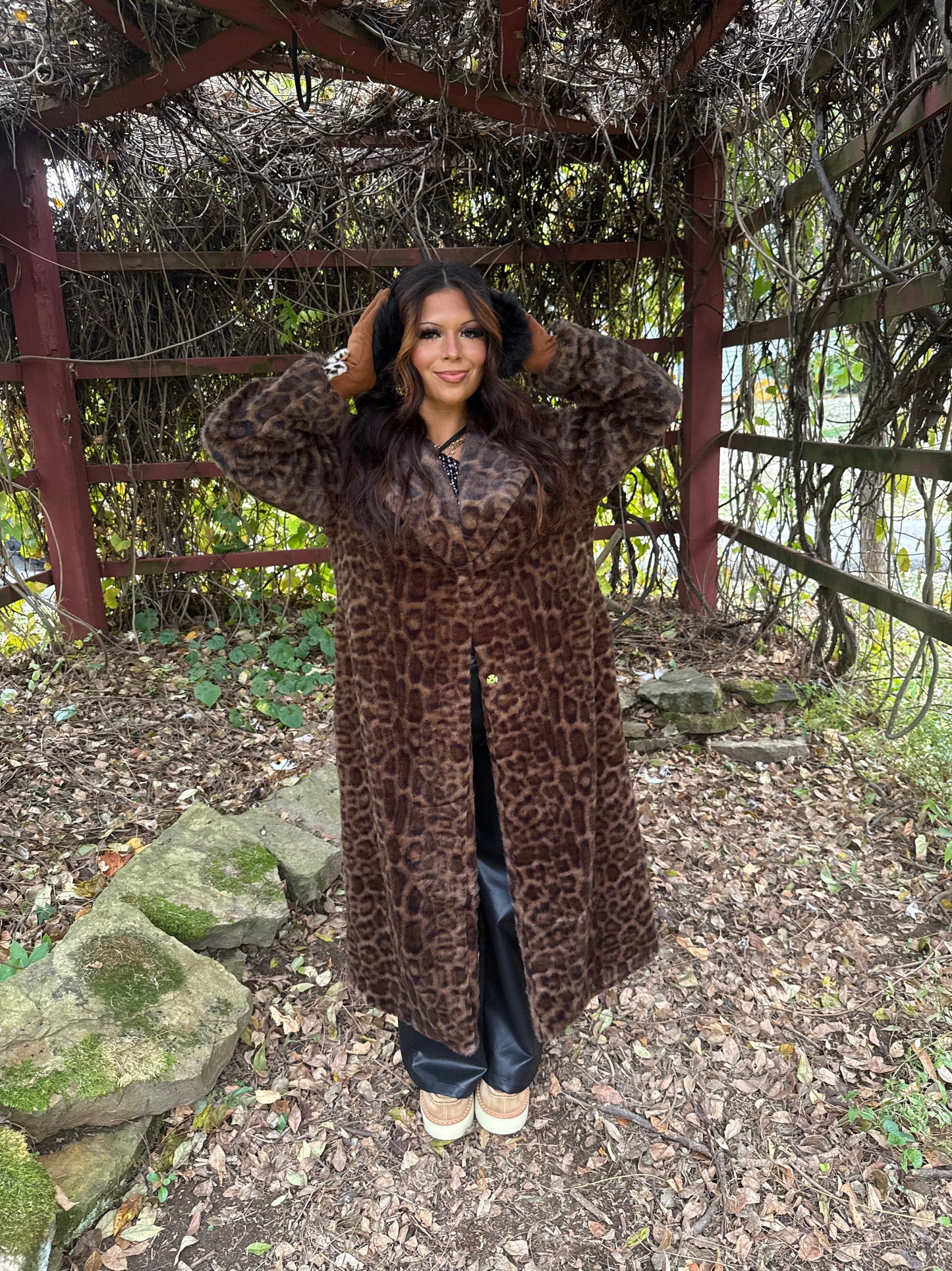 Minx Maxi Fur Coat