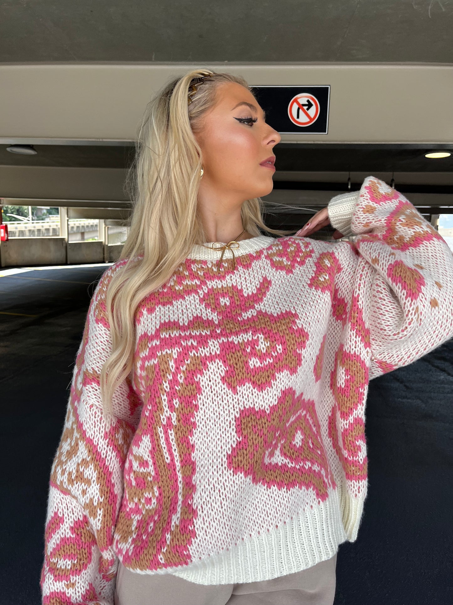 Pretty Please? Paisley Sweater