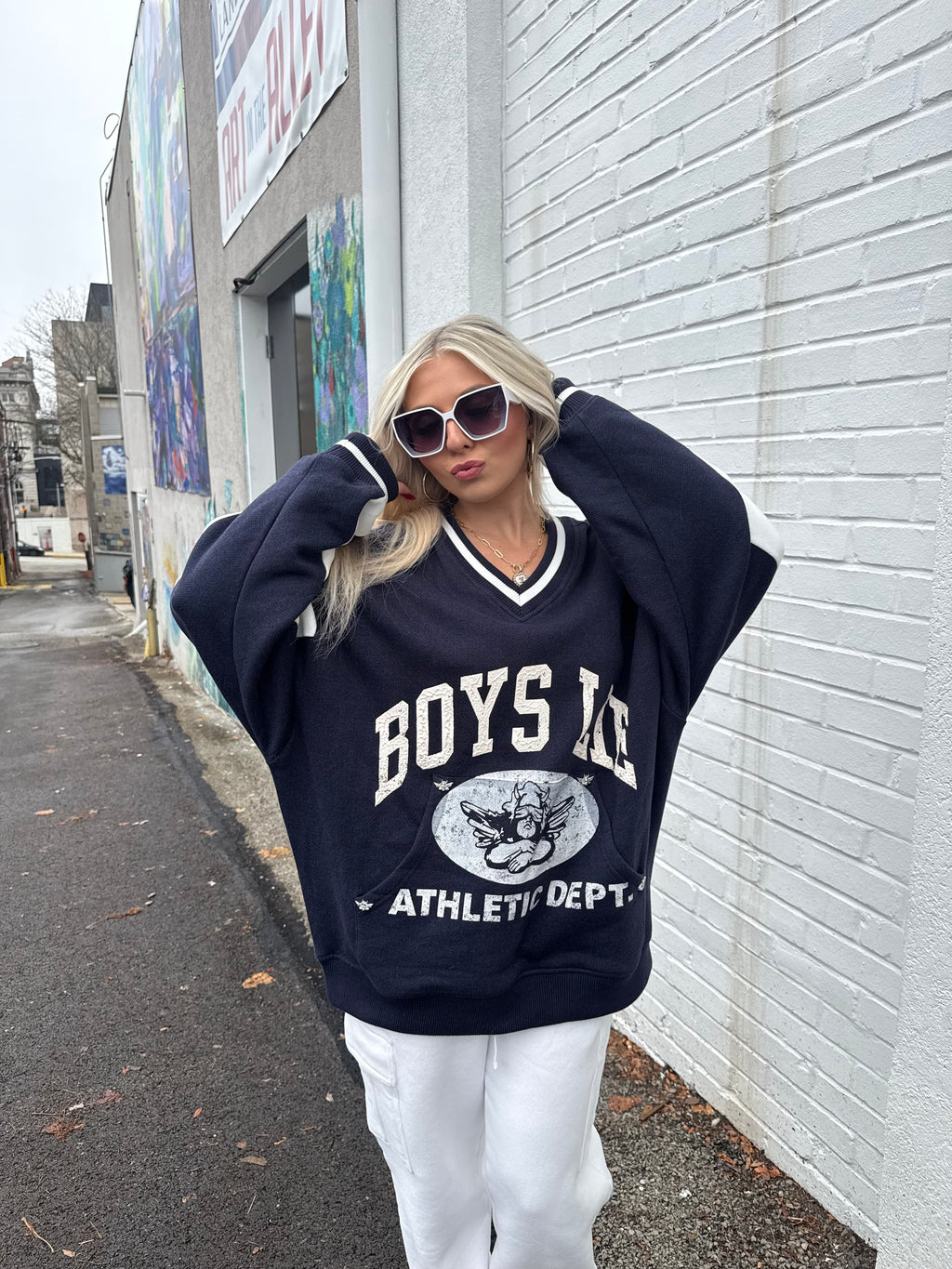 Boys Lie Athletics Hayley V-Neck