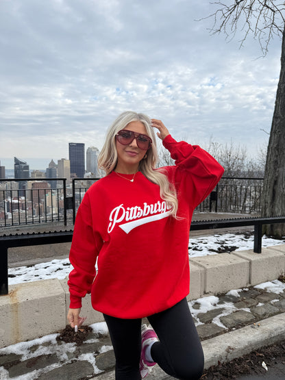 Red Pittsburgh Varsity Crew