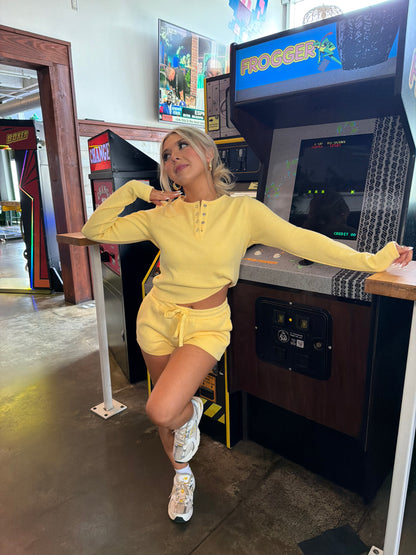 Lemon Life Lounge Set (SOLD TOGETHER)