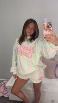 Happy Camp3r Sherbet Stripes Mockneck