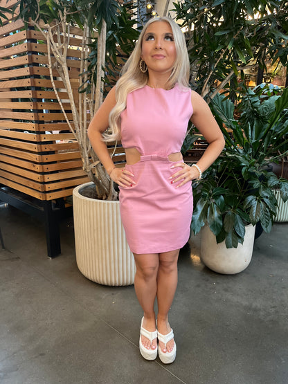 Bonbon Dress in Pink