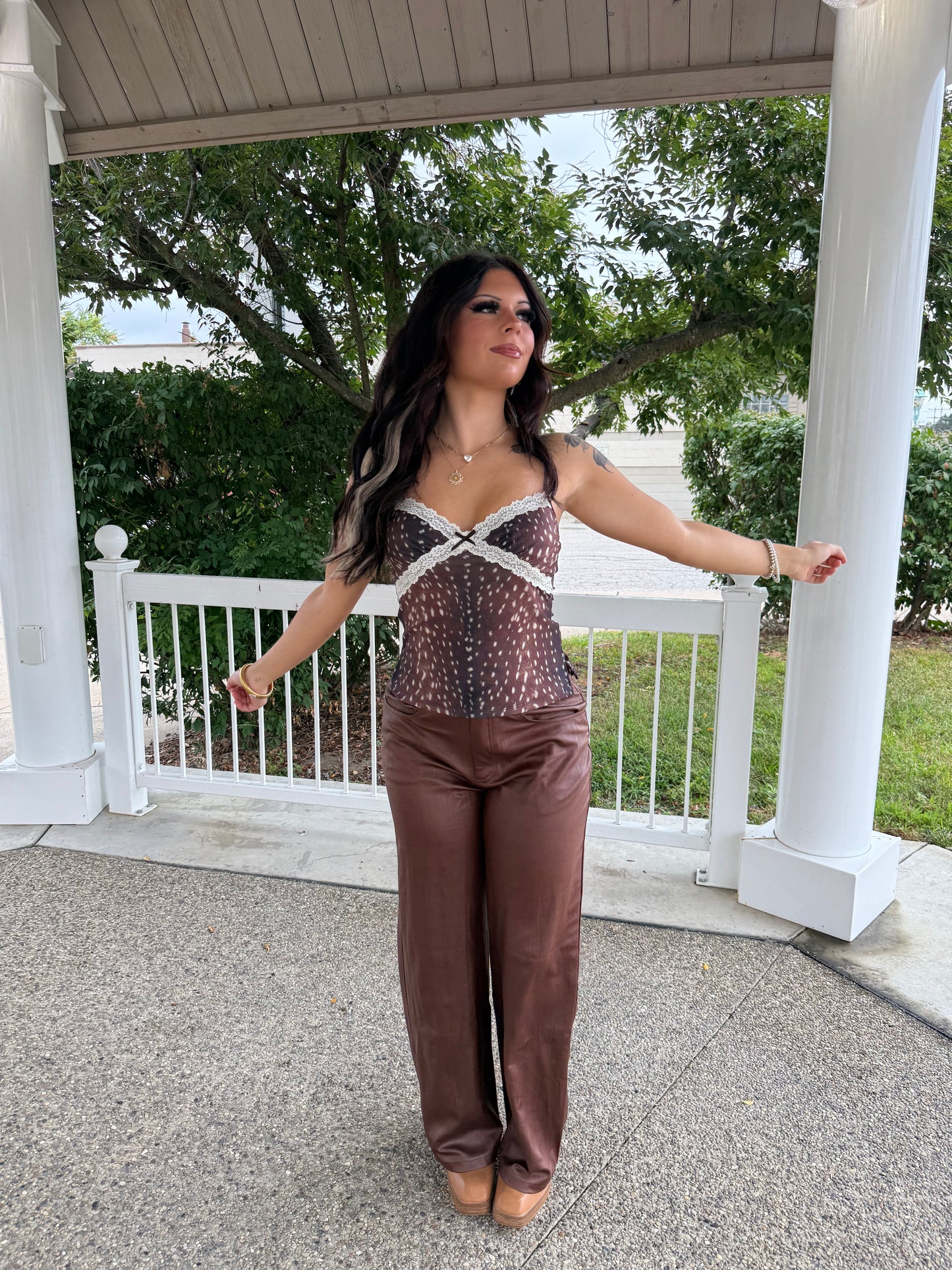 Brownie Crinkle Pant