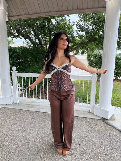 Brownie Crinkle Pant