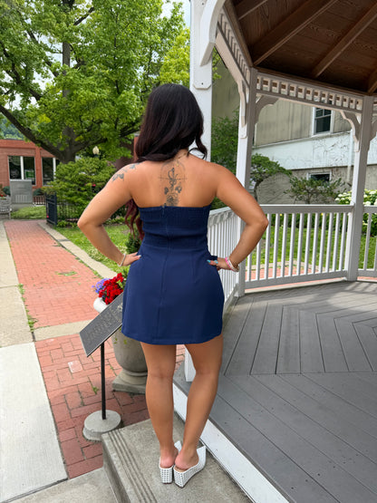 Navy Nellie Cargo Dress